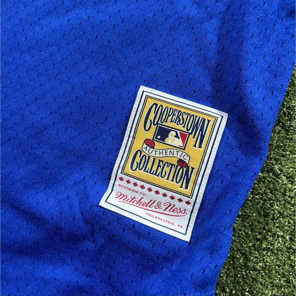 Chicago Cubs Greg Maddux #31 Mitchell & Ness Blue 1987 Authentic Size S Jersey